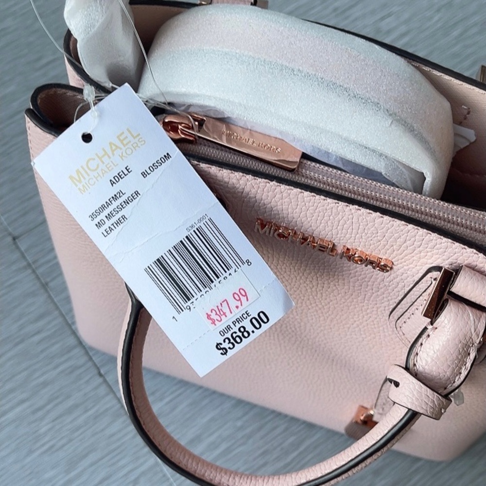 NWT Michael Kors MD Messenger Leather Satchel - Picture 9 of 9